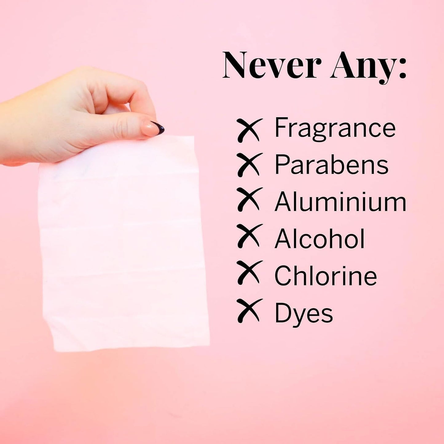 Pixie Cup Feminine Wipes – Flushable, Biodegradable, pH-Balanced & Unscented (40 Count)