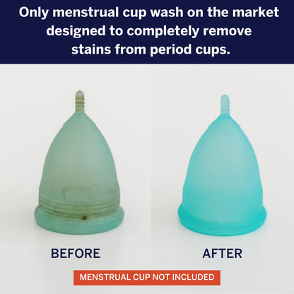 Pixie Cup Stain Remover – Natural Cleaner for Reusable Period Cups & Discs (5 Packets)