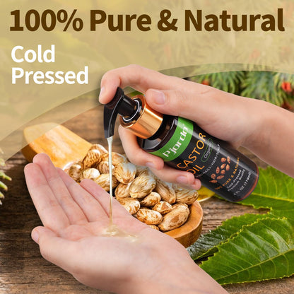 Pjordo Castor Oil Pack Wrap - Natural Cold-Pressed Oils, Reusable Cotton Pack for Abdomen, Neck, Elbows & Knees