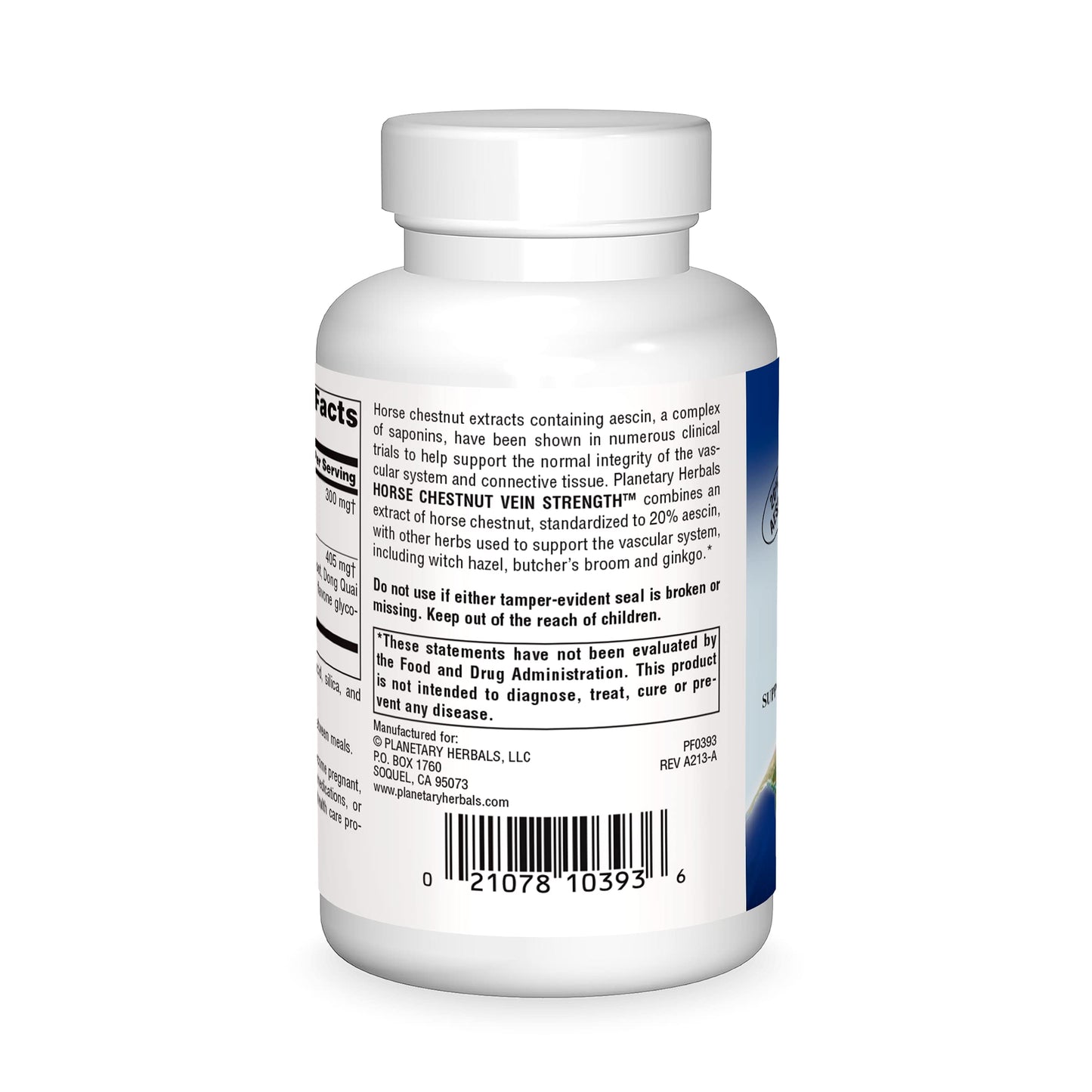 Planetary Herbals Horse Chestnut Vein Strength 705mg - 90 Capsules