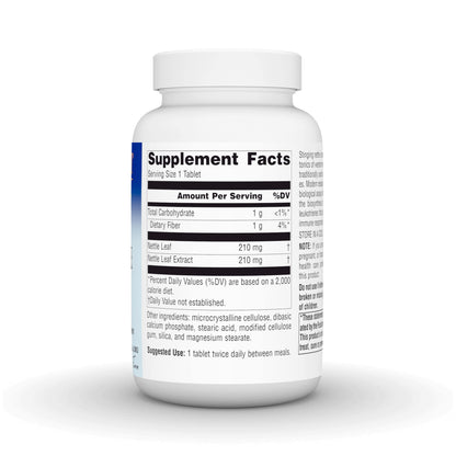 Planetary Herbals Stinging Nettle 420 mg - Full Spectrum, 120 Tablets | Sinus Support