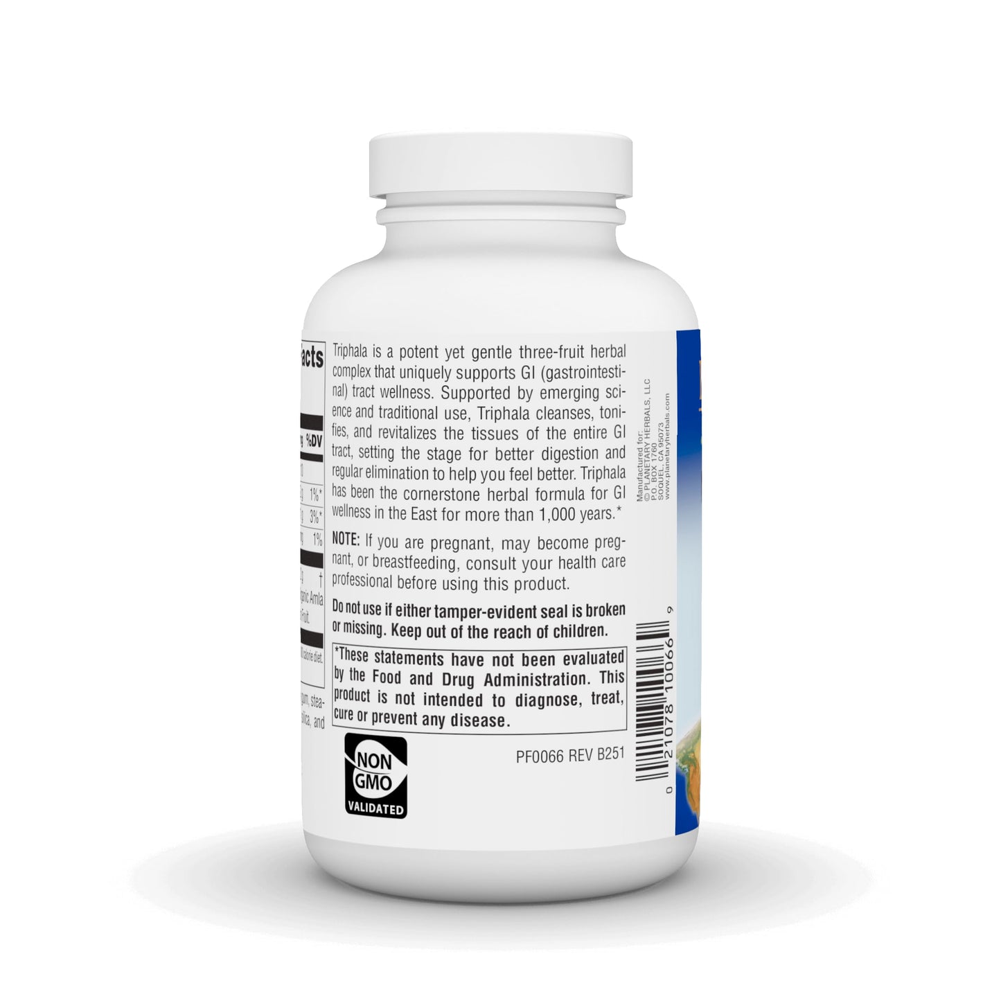 Planetary Herbals Triphala Internal Cleanser 1000mg – 180 Tablets