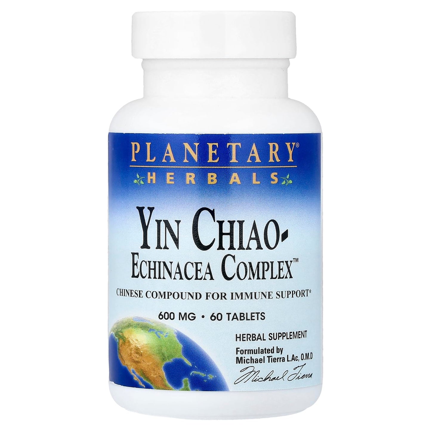 Yin Chiao-Echinacea Complex Planetary Herbals 60 Tabs