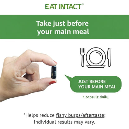 EAT INTACT Vegan Omega-3 from Algae Oil – Unconcentrated EPA/DHA