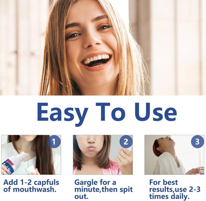 Tonsil Stone Remover with Alcohol-Free Oral Rinse – 300ml (10.14 fl oz) | Fresh Breath