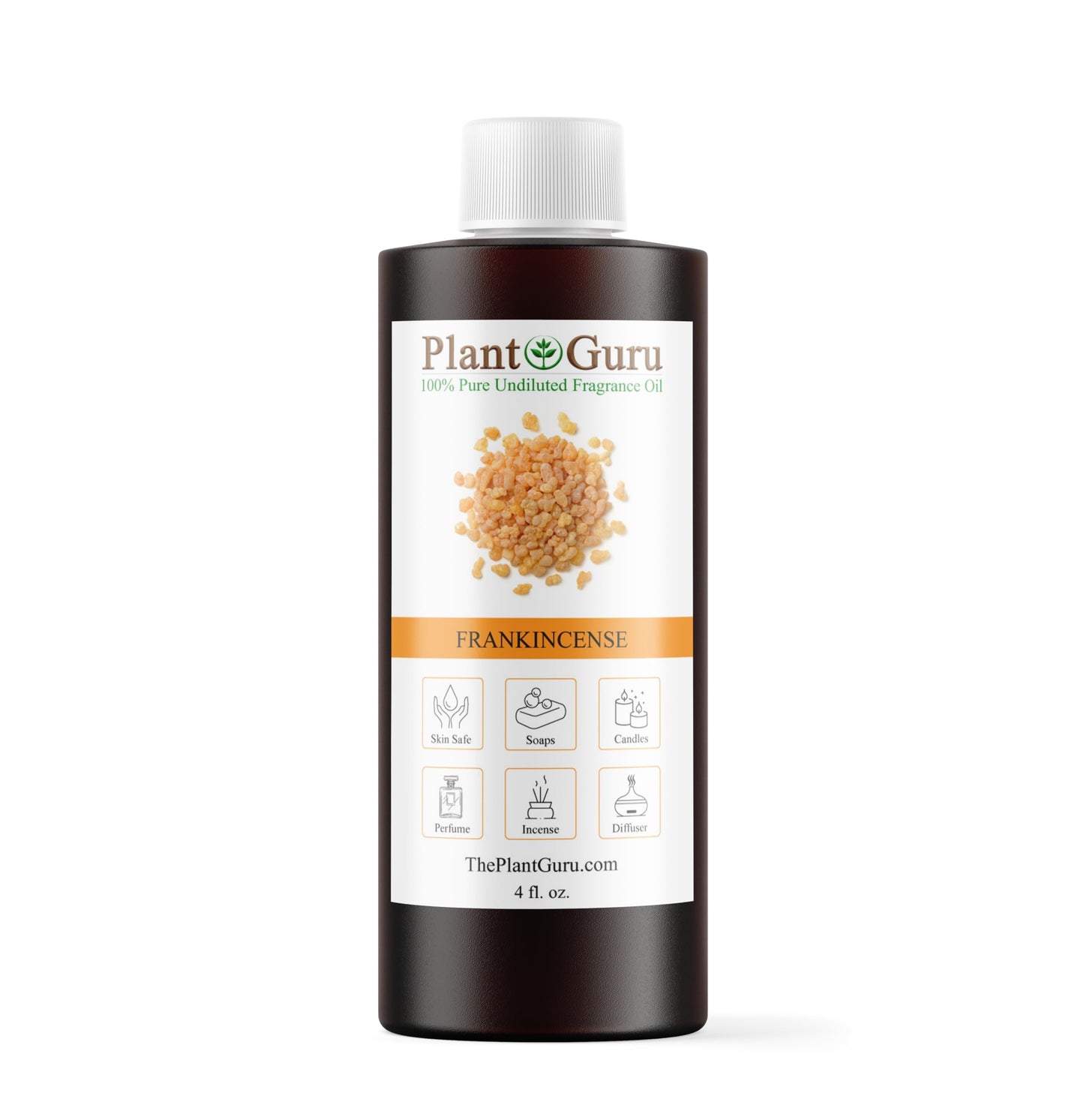 Frankincense Fragrance Oil 4 fl oz | Plant Guru – DIY Oils for Candles, Soaps, Diffusers