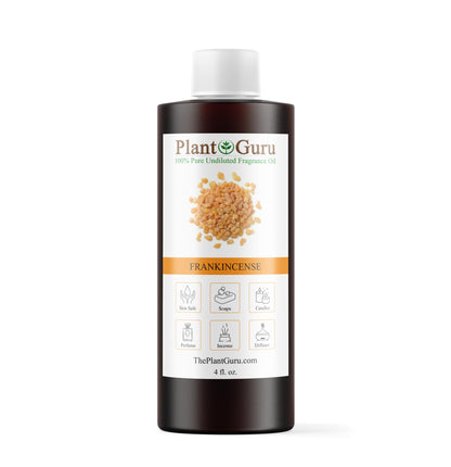 Frankincense Fragrance Oil 4 fl oz | Plant Guru – DIY Oils for Candles, Soaps, Diffusers