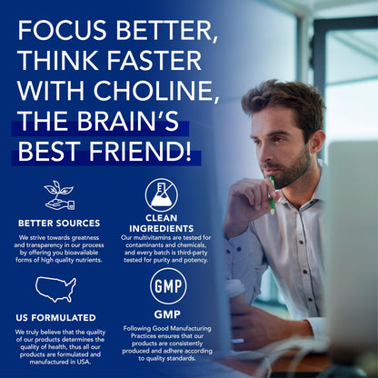 PLANT.O NUTRITION Choline Phosphatidylcholine 430mg – High Potency Phospholipid Softgels | 60