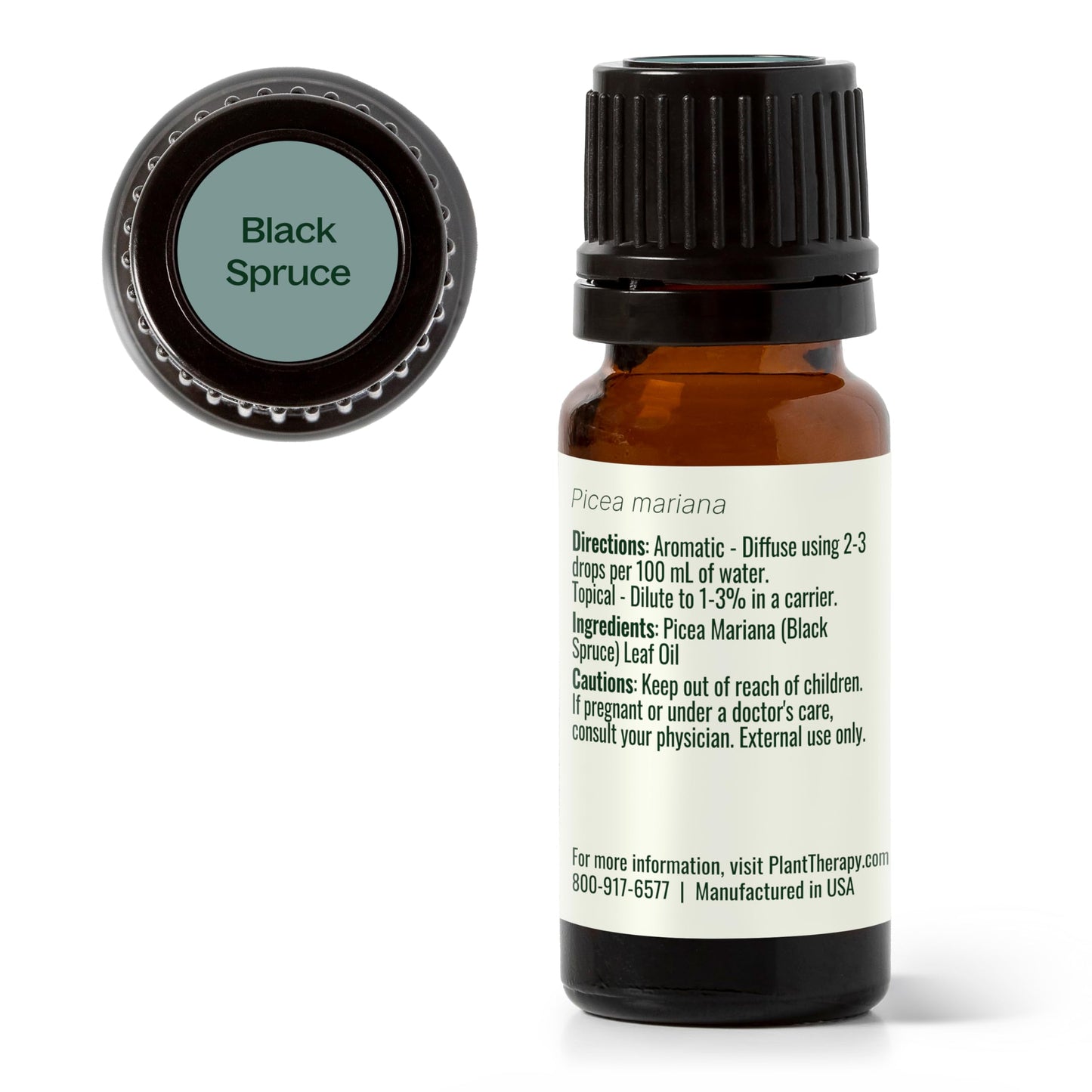 Plant Therapy Black Spruce Essential Oil 10 mL | 100% Pure, Therapeutic Grade
