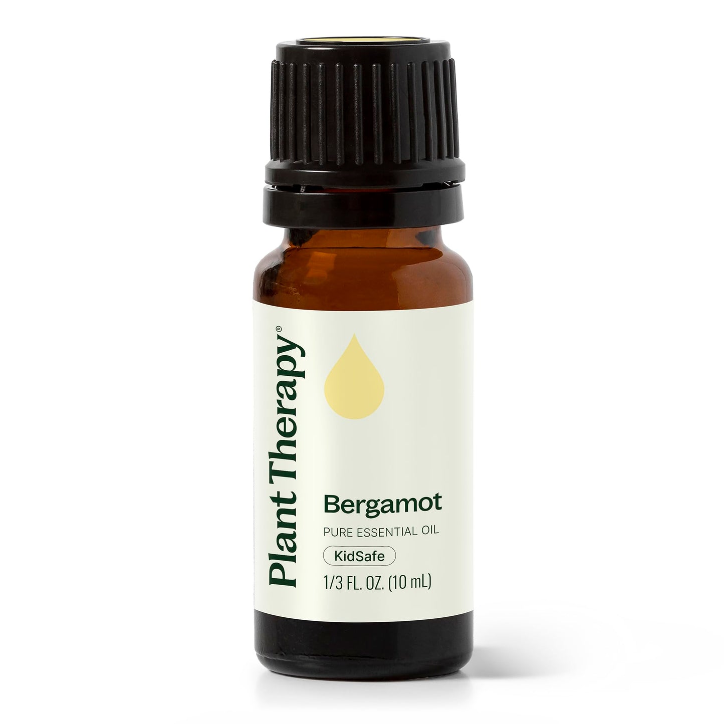 Plant Therapy Bergamot Essential Oil 100% Pure, Undiluted, Natural, Therapeutic Grade – 10 mL (1/3 oz)