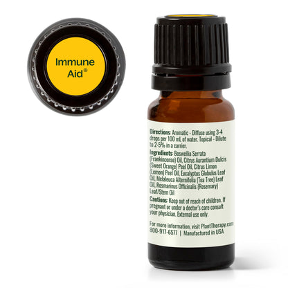 Plant Therapy Immune Aid Essential Oil Blend 10 mL | 100% Pure, Therapeutic Grade