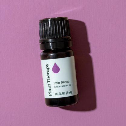 Plant Therapy Palo Santo Essential Oil 5 mL – 100% Pure, Undiluted, Therapeutic Grade