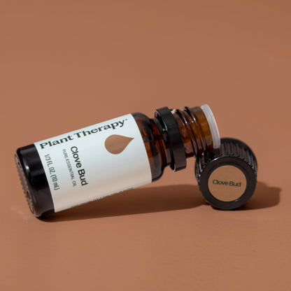 Plant Therapy Clove Bud Essential Oil 100% Pure & Undiluted - Therapeutic Grade, 10 mL