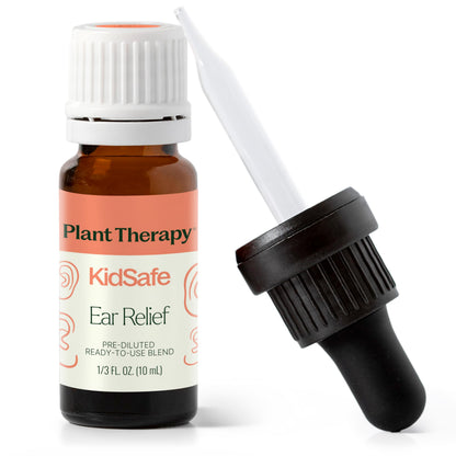 Plant Therapy KidSafe Ear Relief Ear Drops – Pre-Diluted 10 mL