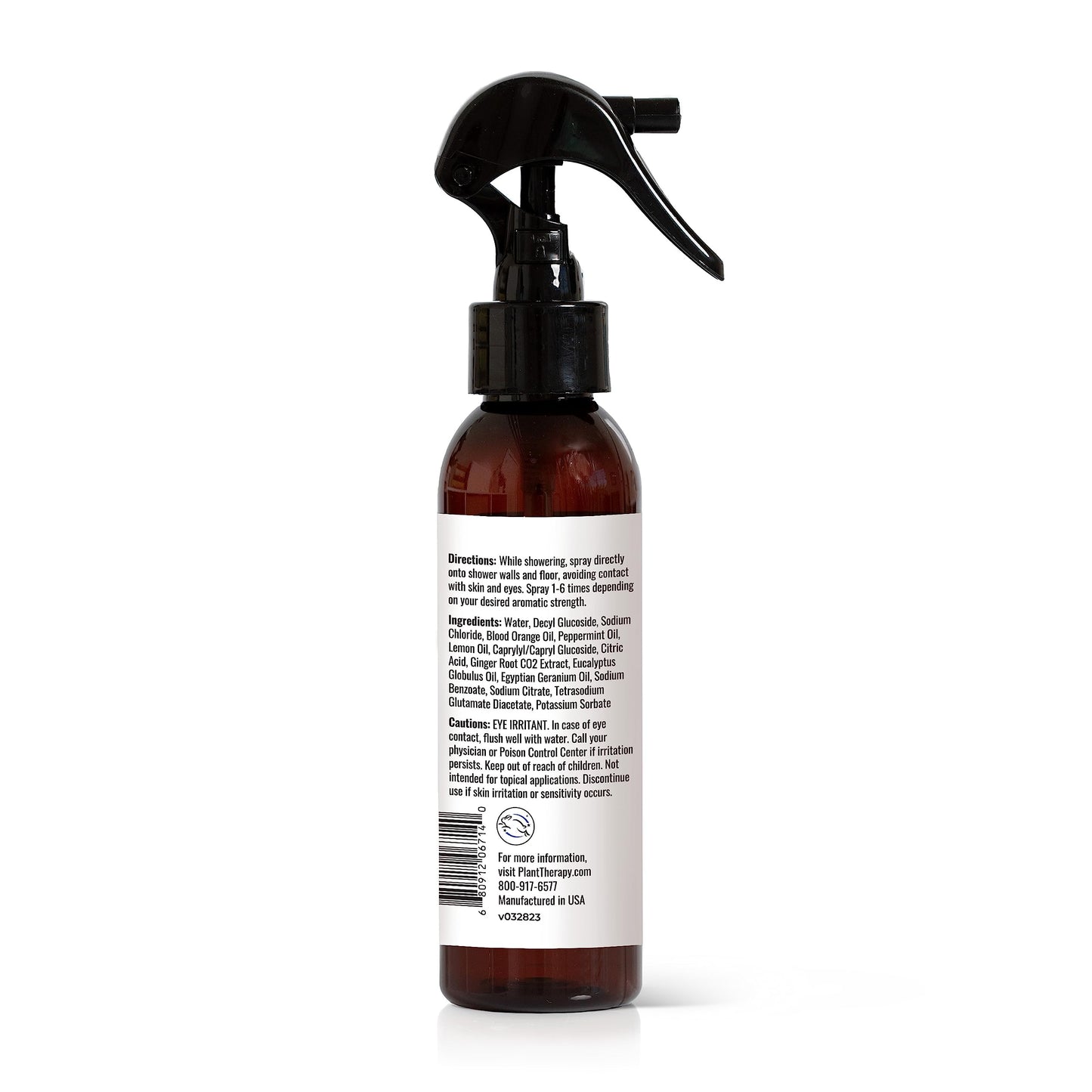 Plant Therapy Energize Shower Steamer Mist - 4 oz | Aromatherapy Spray for Energy