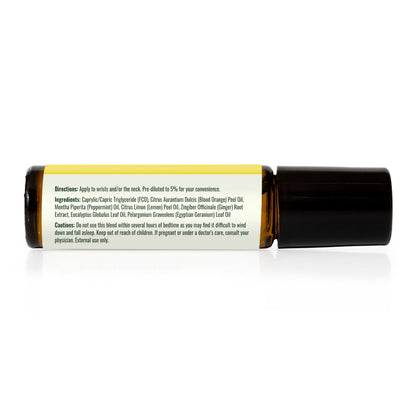 Plant Therapy Energy Essential Oil Blend 10 mL – Pre-Diluted Roll-On