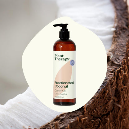 Plant Therapy Fractionated Coconut Oil 16 oz – Pure Carrier Oil for Skin, Hair, and Aromatherapy