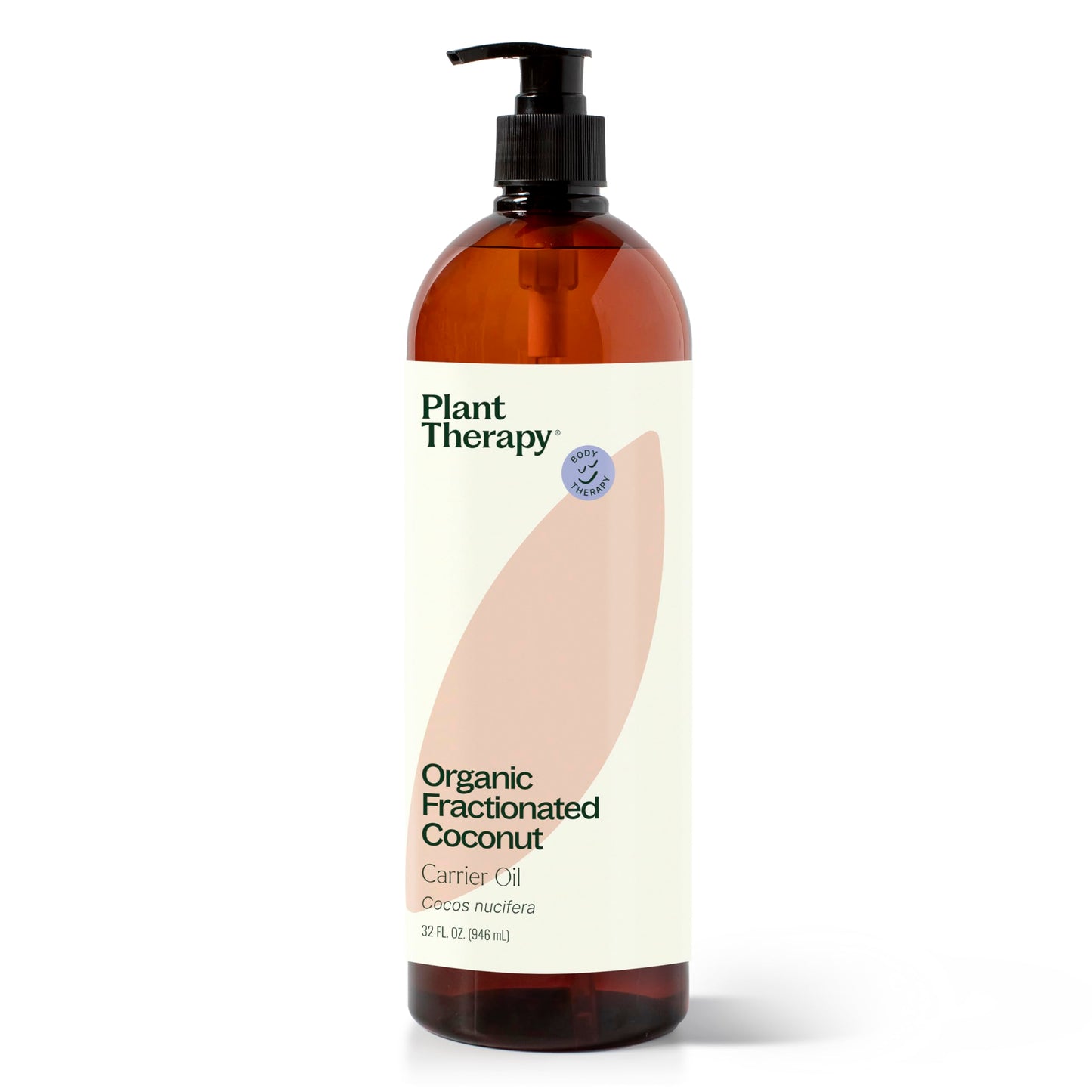 Plant Therapy Organic Fractionated Coconut Oil 32 oz – Carrier Oil for Skin, Hair & Massage
