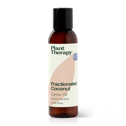 Plant Therapy Fractionated Coconut Oil 4 oz – 100% Pure Carrier Oil