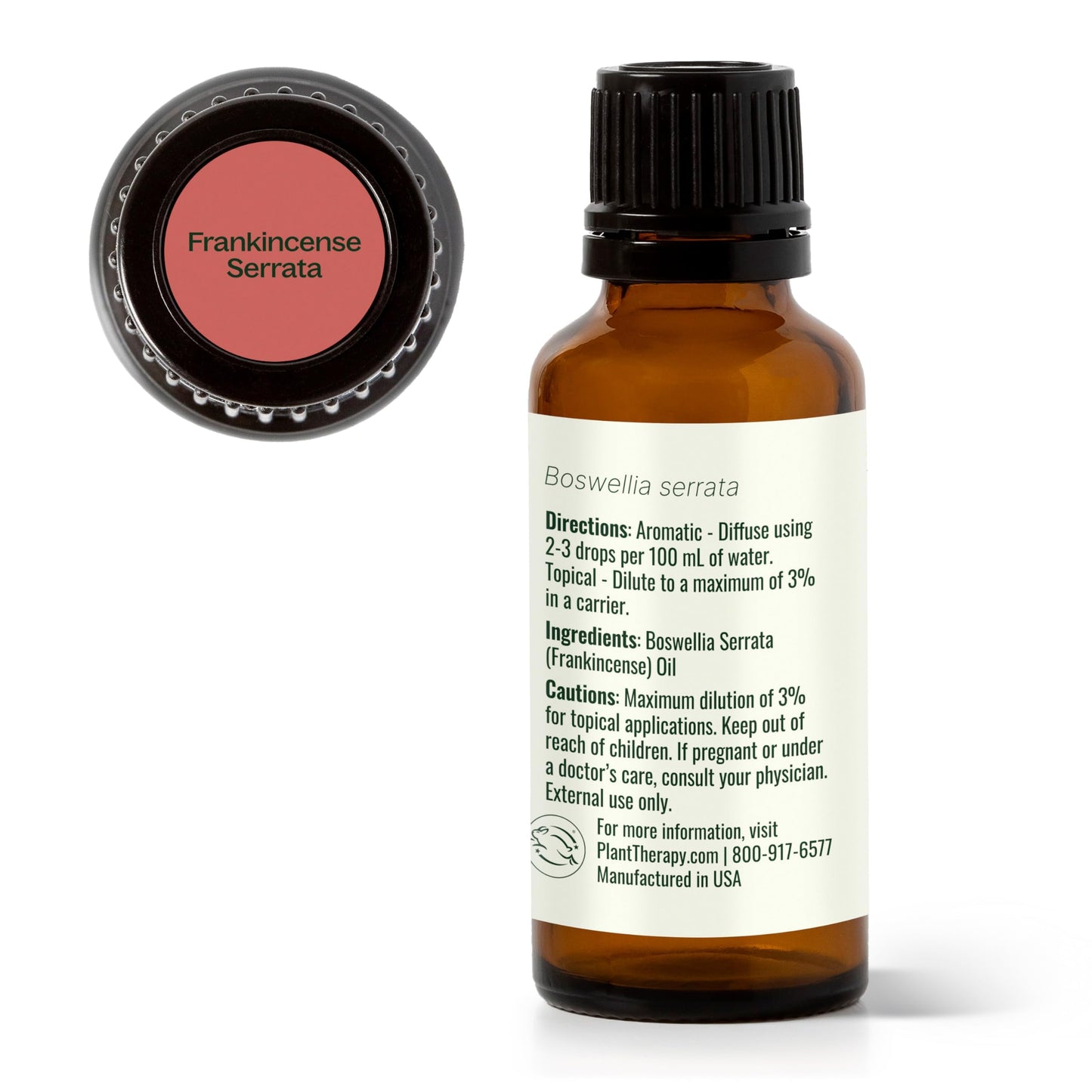 Plant Therapy Frankincense Serrata Essential Oil – 100% Pure, Therapeutic Grade 30 mL (1 oz)