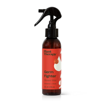 Plant Therapy Germ Fighter Shower Spray Mist 4 oz – Aromatherapy Shower Experience