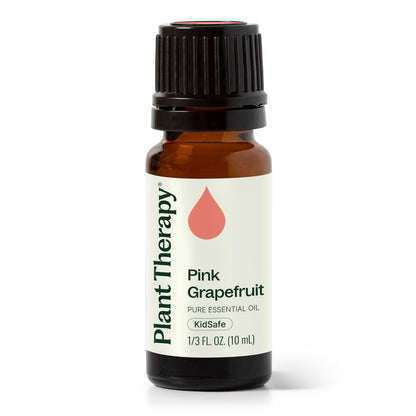 Plant Therapy Grapefruit Essential Oil (Pink) 10 mL – Pure, Cold-Pressed Citrus paradisi