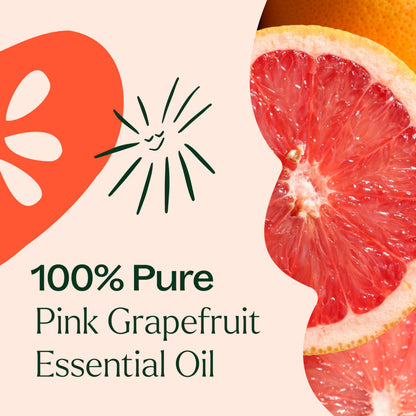 Plant Therapy Grapefruit Essential Oil (Pink) 10 mL – Pure, Cold-Pressed Citrus paradisi