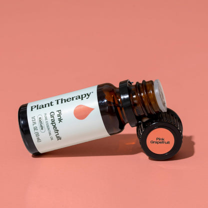 Plant Therapy Grapefruit Essential Oil (Pink) 10 mL – Pure, Cold-Pressed Citrus paradisi