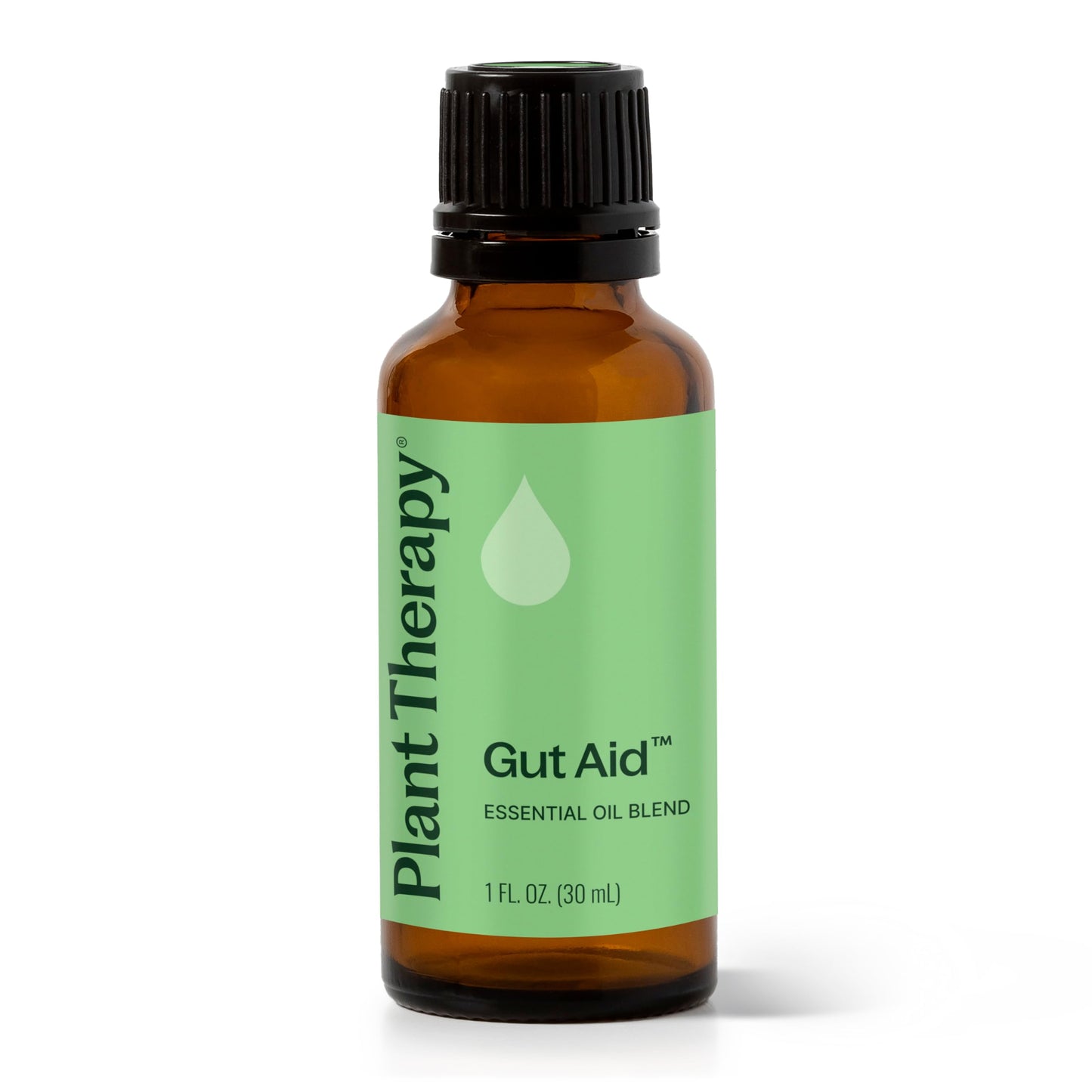 Plant Therapy Gut Aid Essential Oil Blend 30 mL - Digestive Comfort & Aromatherapy