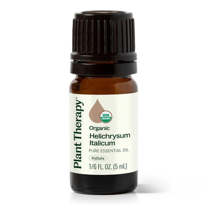 Plant Therapy Organic Helichrysum Italicum Essential Oil – 100% Pure, USDA Organic, 5 mL