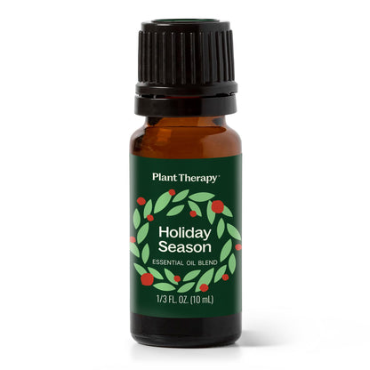 Plant Therapy Holiday Season Synergy Essential Oil 10 mL - 100% Pure, Undiluted, Therapeutic Grade