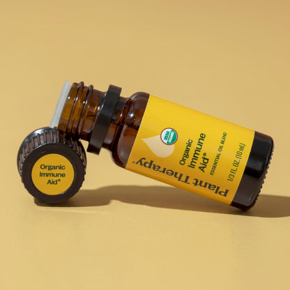 Plant Therapy Organic Immune Aid Essential Oil Blend 10 mL – 100% Pure & Undiluted