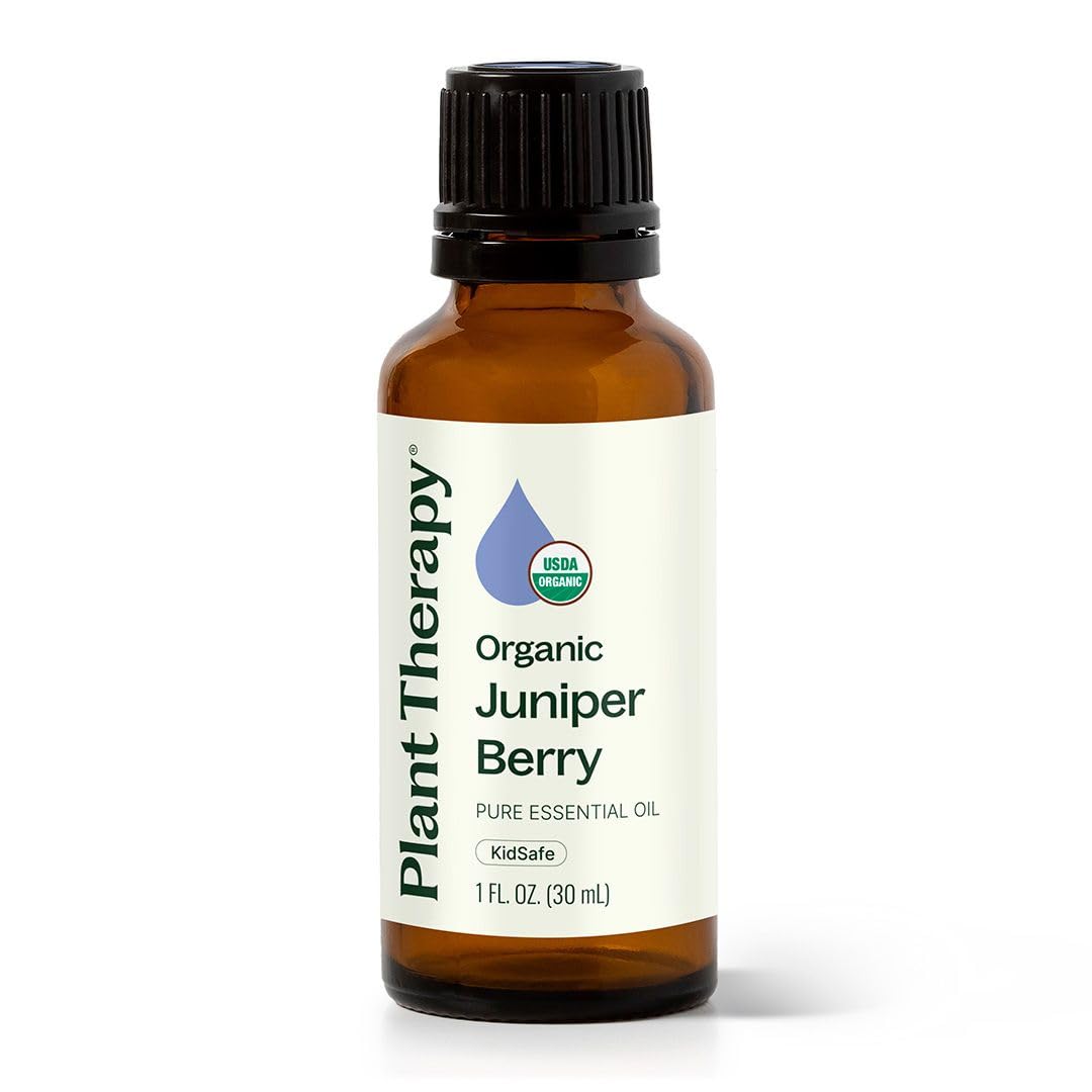 Plant Therapy Organic Juniper Berry Essential Oil 10 mL | 100% Pure & Therapeutic Grade