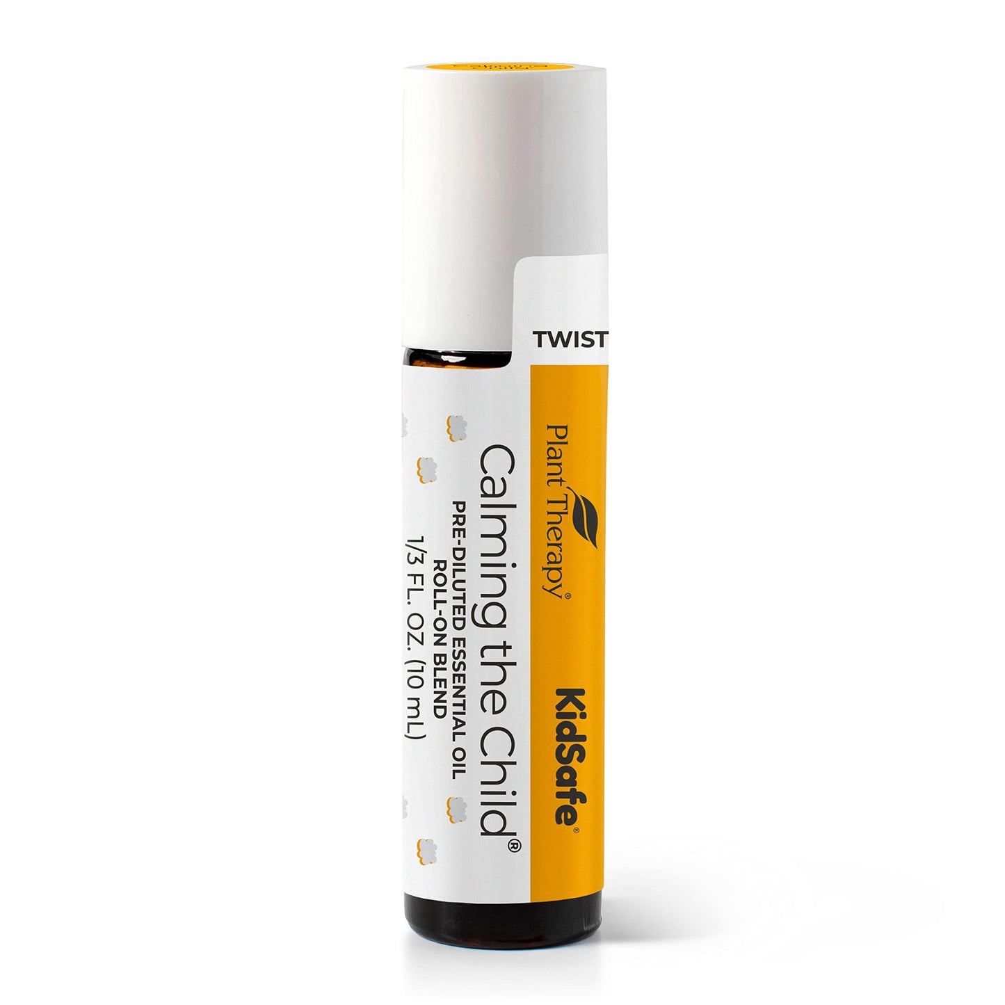 Plant Therapy KidSafe Calming the Child Essential Oil Blend 10 mL Roll-On – Tangerine, Lavender & Roman Chamomile