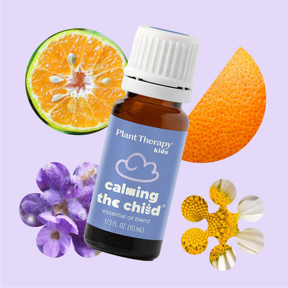 Plant Therapy KidSafe Calming the Child Essential Oil Blend 10 mL - Pure, Undiluted, Therapeutic Grade