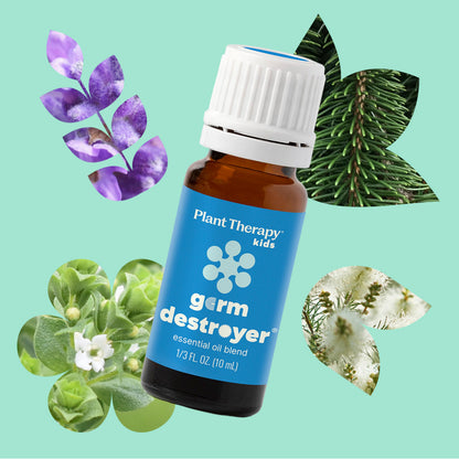 Plant Therapy KidSafe Destroyer Essential Oil Blend for Kids – 100% Pure, Undiluted, Therapeutic Grade, 10 mL