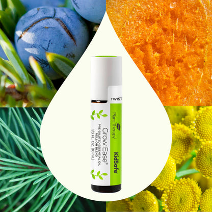 Plant Therapy KidSafe Grow Ease Roll-On – 10 mL Pre-Diluted Essential Oil Blend