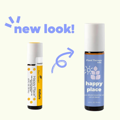 Plant Therapy KidSafe Happy Place Roll-On 10 mL – Pure Essential Oil Blend