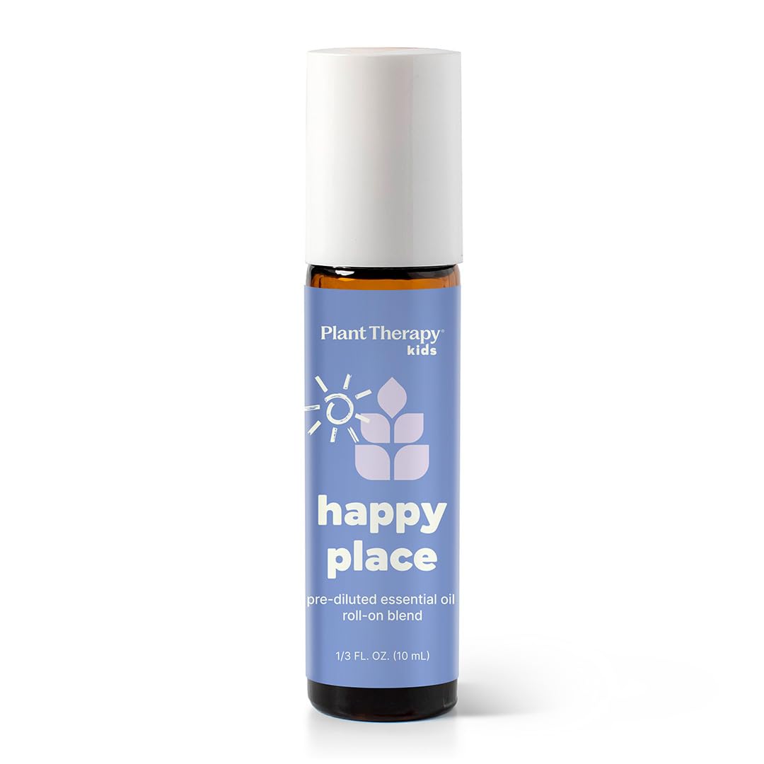 Plant Therapy KidSafe Happy Place Roll-On 10 mL – Pure Essential Oil Blend