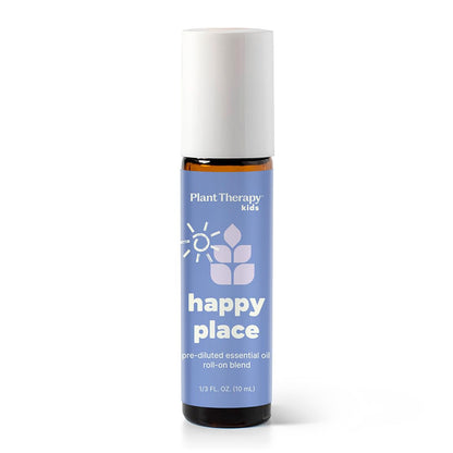 Plant Therapy KidSafe Happy Place Roll-On 10 mL – Pure Essential Oil Blend