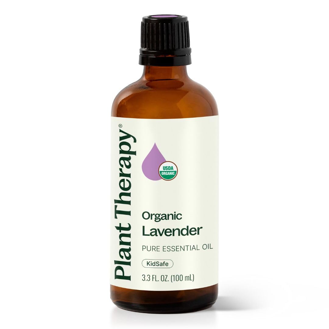 Plant Therapy Lavender Essential Oil – 100 mL (Undiluted), 100% Pure & USDA Organic