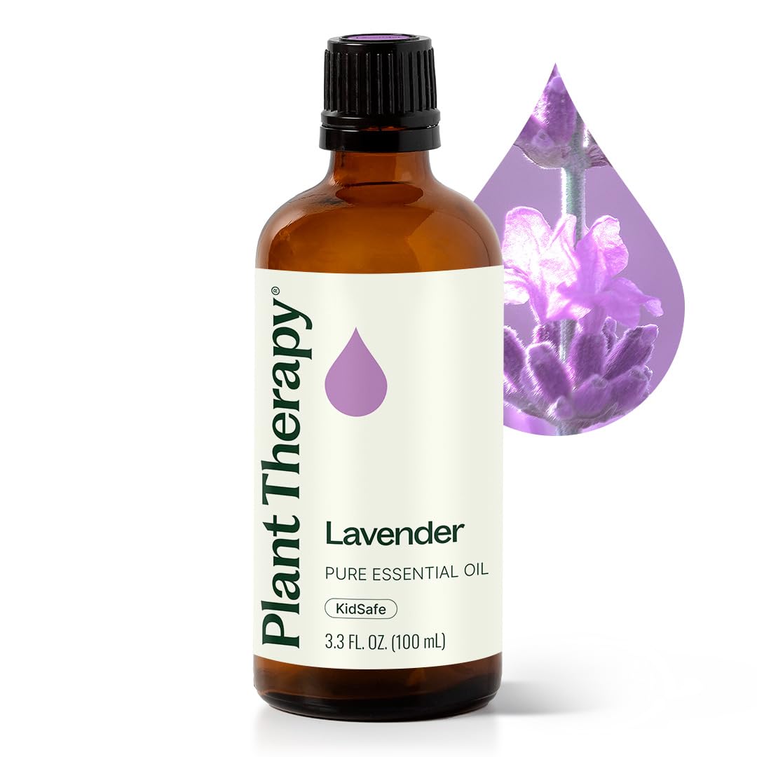 Plant Therapy Lavender Essential Oil - 100% Pure, Undiluted, Therapeutic Grade, 100 mL
