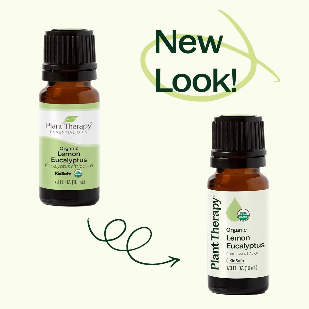Plant Therapy Lemon Eucalyptus Essential Oil – 100% Pure, USDA Organic, 30 mL