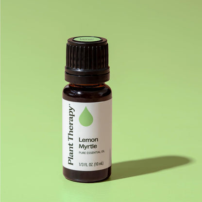 Plant Therapy Lemon Myrtle Essential Oil 10 mL (1/3 oz) – 100% Pure, Undiluted, Therapeutic Grade
