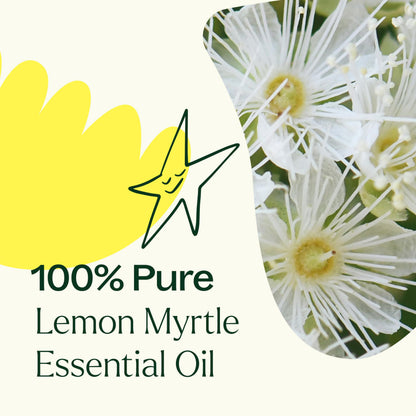 Plant Therapy Lemon Myrtle Essential Oil 10 mL (1/3 oz) – 100% Pure, Undiluted, Therapeutic Grade