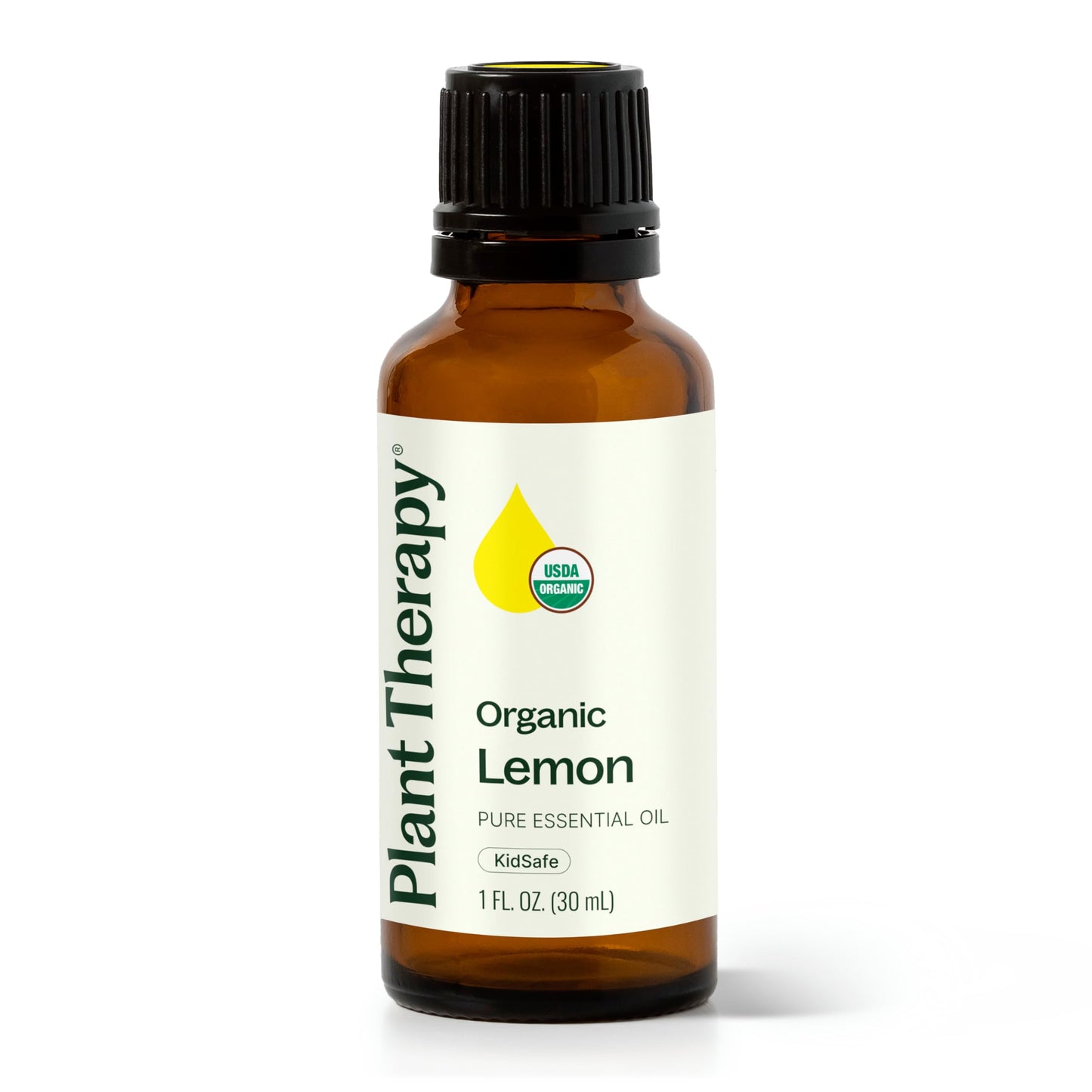 Plant Therapy Lemon Essential Oil – 100% Pure, USDA Organic, 30 mL