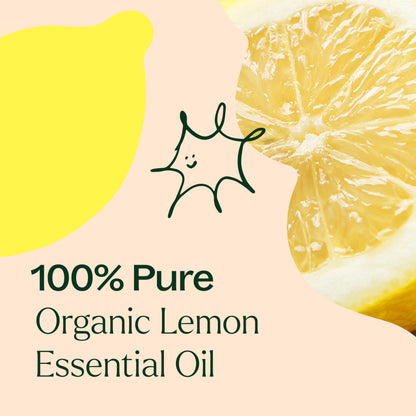 Plant Therapy Lemon Essential Oil – 100% Pure, USDA Organic, 30 mL