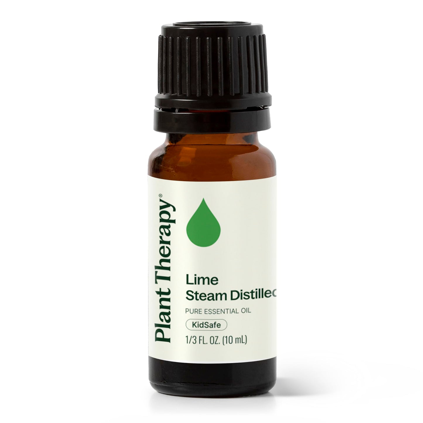 Plant Therapy Lime Steam Distilled Essential Oil 10 mL – 100% Pure, Therapeutic Grade