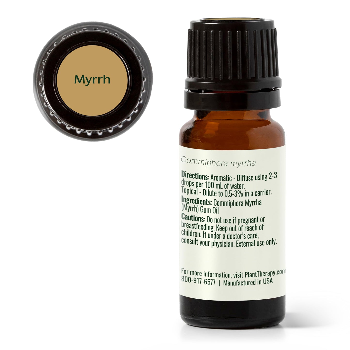 Plant Therapy Myrrh Essential Oil – 100% Pure, Undiluted, Therapeutic Grade, 10 mL