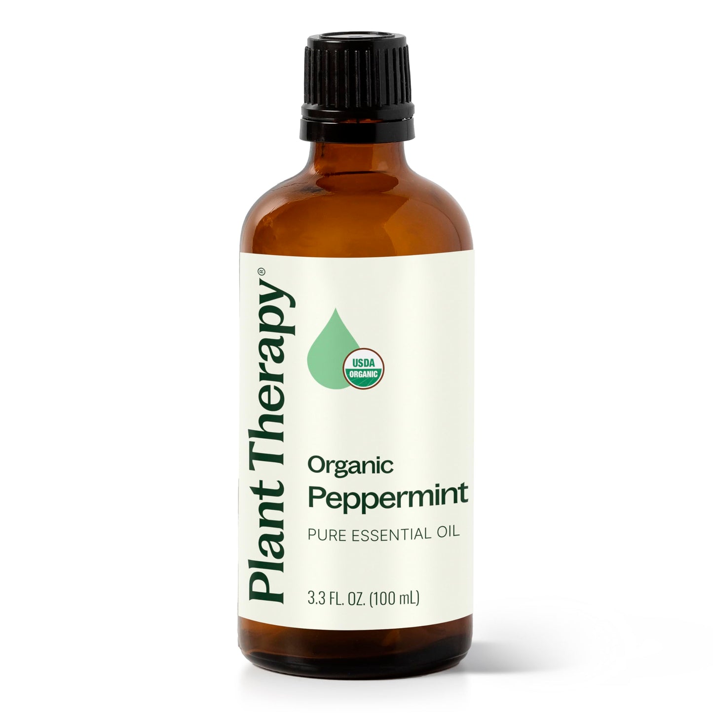 Plant Therapy Organic Peppermint Essential Oil – 100% Pure, USDA Organic, 100 mL